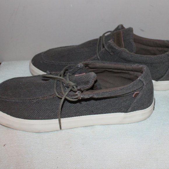 4b    LAMO MENS "TATE" SNEAKERS - 14 CHOCOLATE - Picture 3 of 7